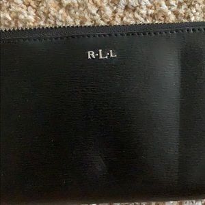 Black wallet clutch